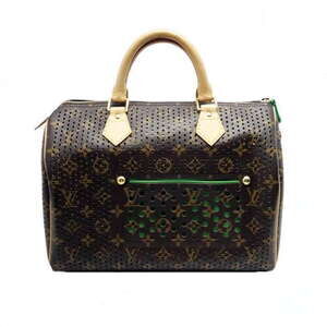 Louis Vuitton Monogram Perforated Speedy Handbag Vert